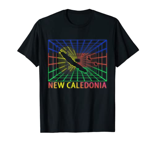 Nueva Caledonia Mapa Nueva Caledonia Camiseta