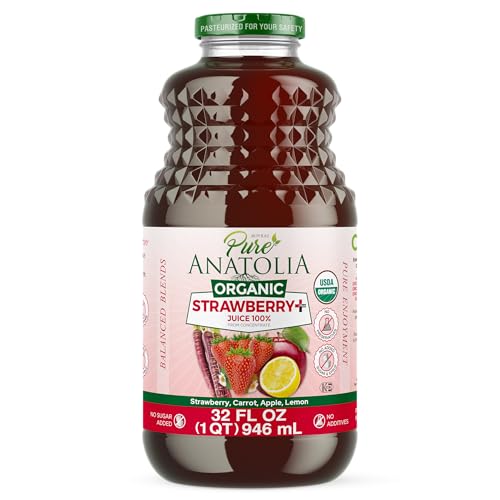 Pure Anatolia Organic Strawberry Juice Detox Blend 32 fl oz