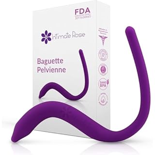 Intimate Rose Baguette Pelvienne Pour Points de Pression et de Stimulation des Muscles du Plancher Pelvien – Pour Hommes et Femmes – Thérapie Pelvienne