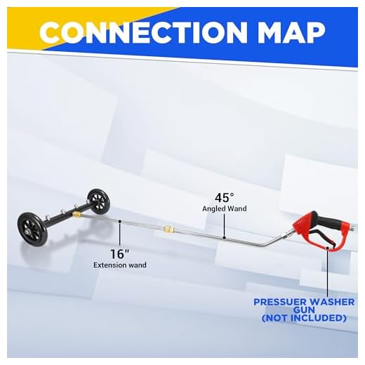 16 Inch Undercarriage Pressure Washer Cleaner