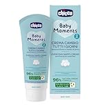 Chicco Baby Moments Pasta Cambio Tutti i Giorni, Pasta Cambio Pannolino, Texture Leggera per Uso Quotidiano, Senza Profumo, Dermatologicamente Testato su Pelle Sensibile, 100 ml