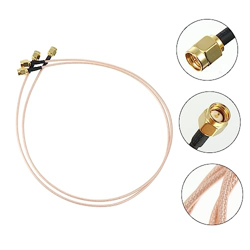Cable de antena SMA macho macho SHINEOFI con conectores de alta precision para señal limpia 4