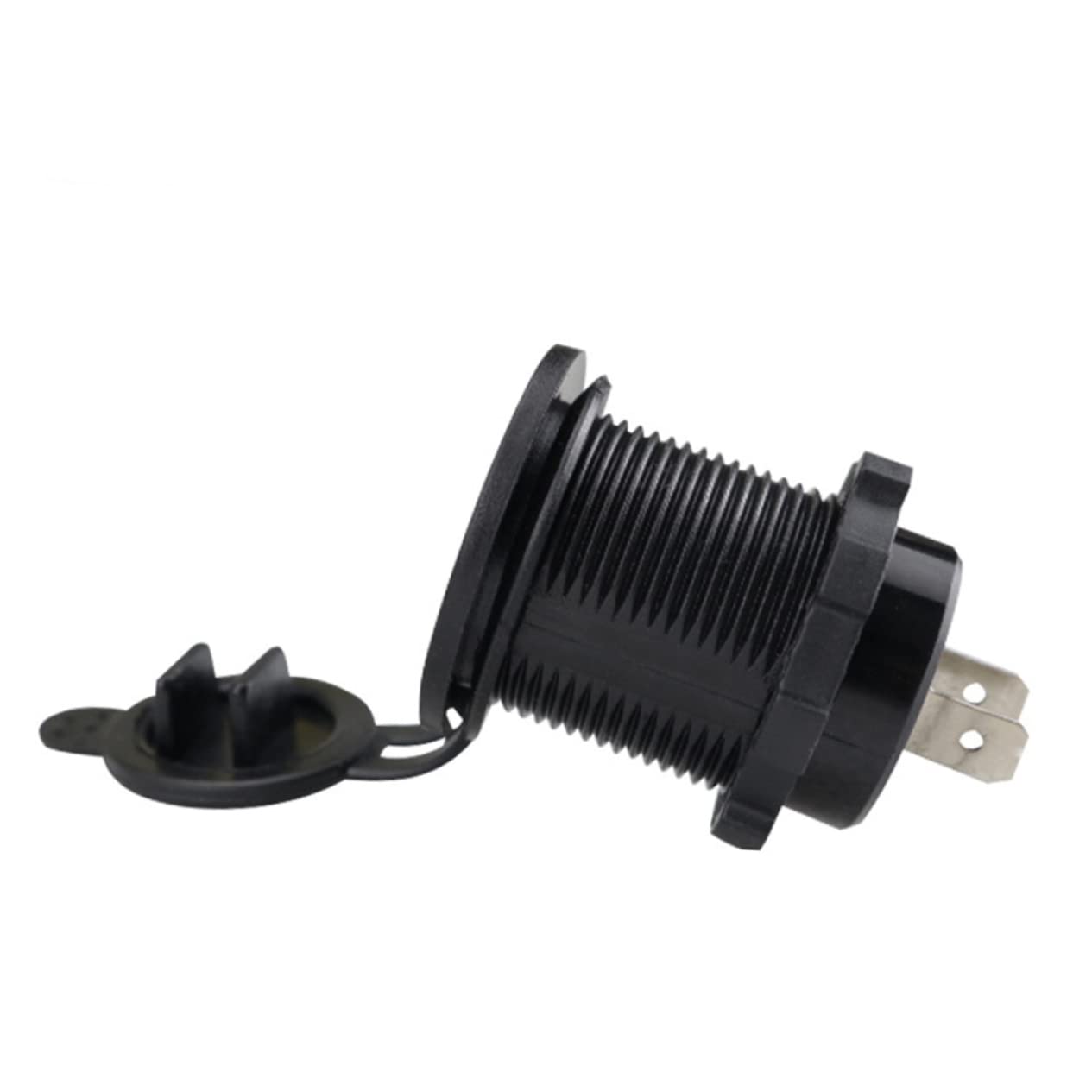 INOOMP 3pezzi Caricatore Usb Duale Per Auto Presa Alimentazione Con Luce Rossa Per Dispositivi Mobili e Compatibile Con Veicoli