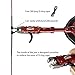 xxiaojun Adjustable Wristband Release, Index Finger Release, Composite Bow, 360 Degree rotatable Jaws, Automatic Closure, Bow and Arrow Archery Accessories, Archery Release Aids (red)