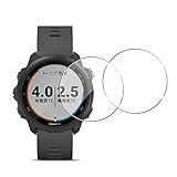 【2枚セット】対応 ForeAthlete 245 / ForeAthlete 245 Music 用の ガラスフィルム 強化ガラスフィルム ガーミン ForeAthlete 245 / ForeAthlete 245 Music フィルム 液晶 ForeAthlete245 / ForeAthlete245 Music 保護フィルム ケース 硬度9H 日本旭硝子素材AGC 超薄0.26mm 2.5Dラウンドエッジ加工 、耐衝撃 、高硬度 、高透過率 、気泡ゼロ 、撥水撥油 、 自動吸着、指紋防止