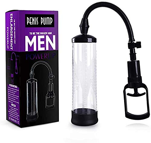 Manual Men's Vacuum Suction Pump Male Effective Amplifier Pěnnís with Transparent Cylinder