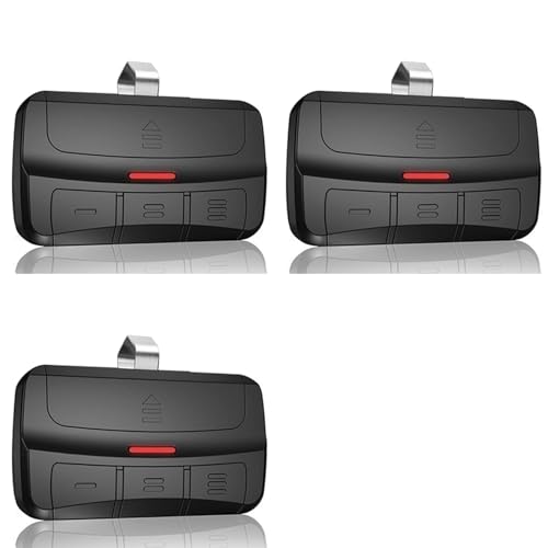 ISTOVO 3X Ouvre-Porte de Garage Télécommandé 280 MHz-868 MHz, Code