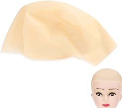 Bald Latex Cap for Makeup, Bald Cap Latex Bald Caps for Carnival Halloween Costume Masquerade Props Cosplay