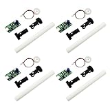 Yuuhseel 4PCS Single Spray Humidifieration Atomization Plate Disc Type-C Interface DC 5V USB Atomization Drive Circuit Board with Timing Switch