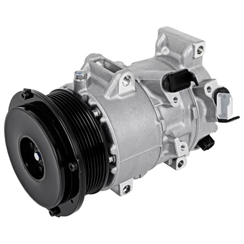 Image of SCITOO AC Compressor Fit for Toyota Camry 2.4L 2007-2009 A /C Compressor | Fast Cooling, Ultra Low Noise (≤72 dB)Air Conditioner Compressor with Clutch, Easy Installation, 4472601208 8831006240