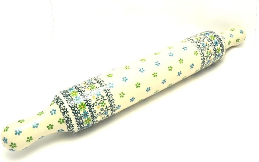 Polish Pottery Rolling Pin - Summer Sparkle