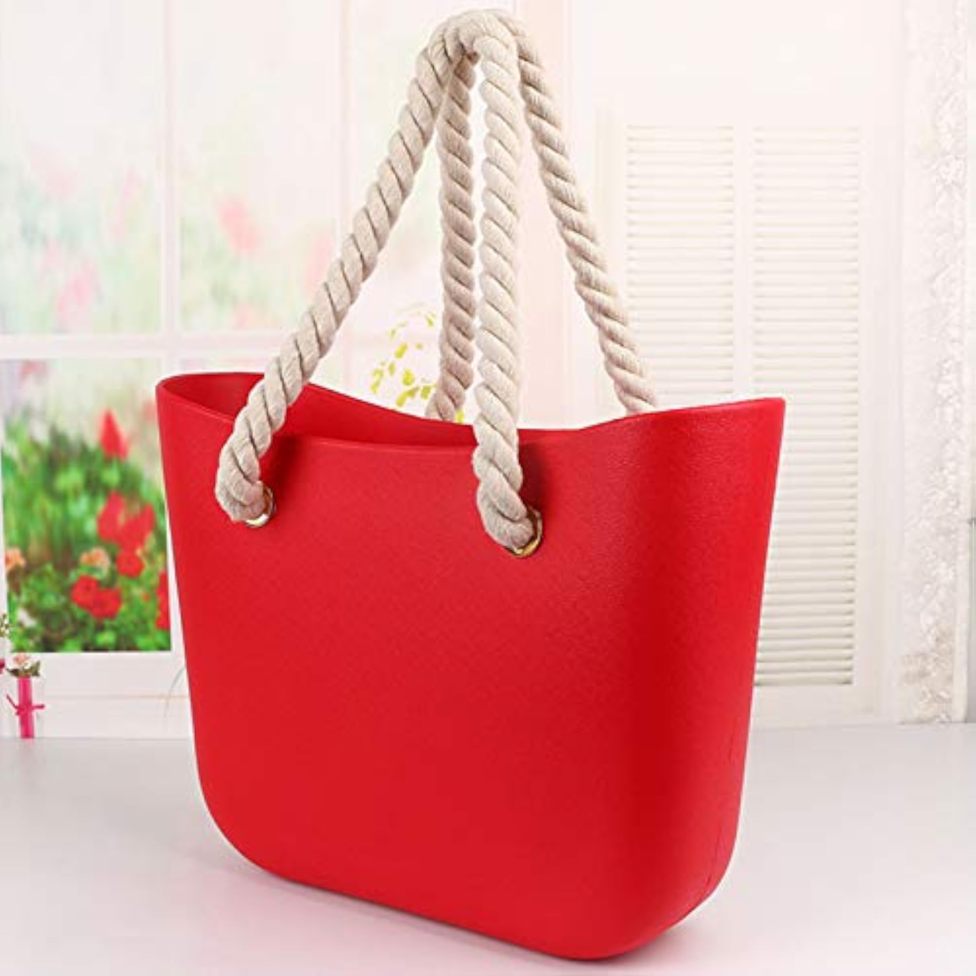 Waterproof Silicone Beach Duffle Bag for Women