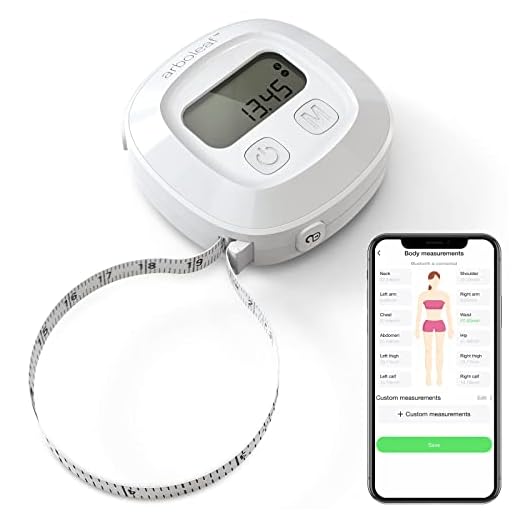 Arboleaf Bluetooth Body Tape Measure, 60in