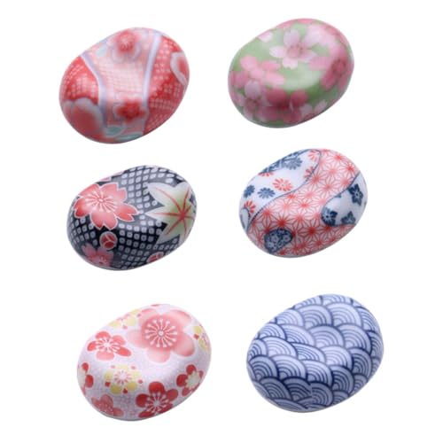 CONGARTENO 6 Piezas Soporte de para Palillos y Cubiertos Japonés de Porta para Cocina Restaurante y Uso Diario