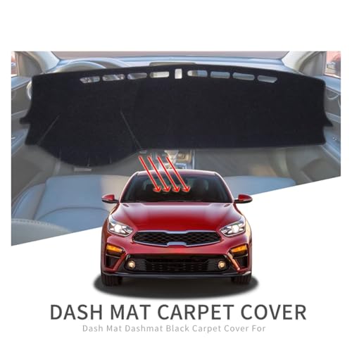 Tapis de tableau de bord pour KIA Forte K3 et Cerato antidérapant - 5