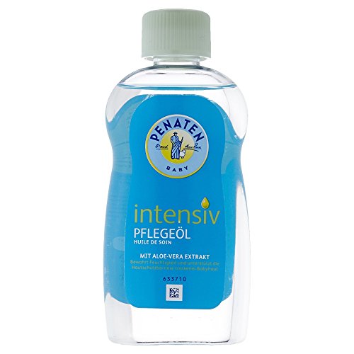 Penaten Baby Intensive Care Oil Nourishes Dry and Sensitive Baby Skin With Aloe Vera, 200 ml/ 6.76 Oz.(Pack of 1)