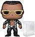 Funko Pop! WWE The Rock Old School Vinyl Figure (Includes Compatible Pop Box Protector Case)