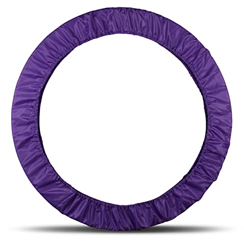 DRUNA Funda de Aro de Gimnasia Rítmica Indigo Tamaño Universal 60-90 cm | Ideal para Competencias y Entrenamientos Violeta