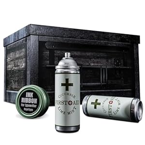 Limited Edition Resident Evil First Aid Drink Collector’s Box, Officially Licensed by Capcom