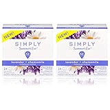 Summer's Eve Cleansing Cloths, Lavender & Chamomile, 14 Count (Pack of 2)