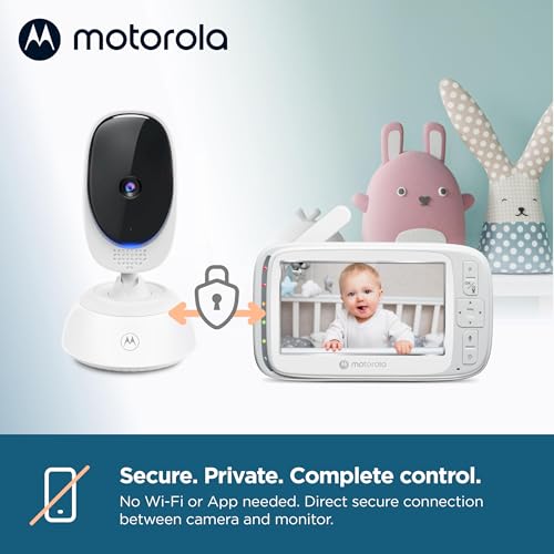 Motorola Nursery VM75 5-inch Video Baby Monitor (2026) — view 3