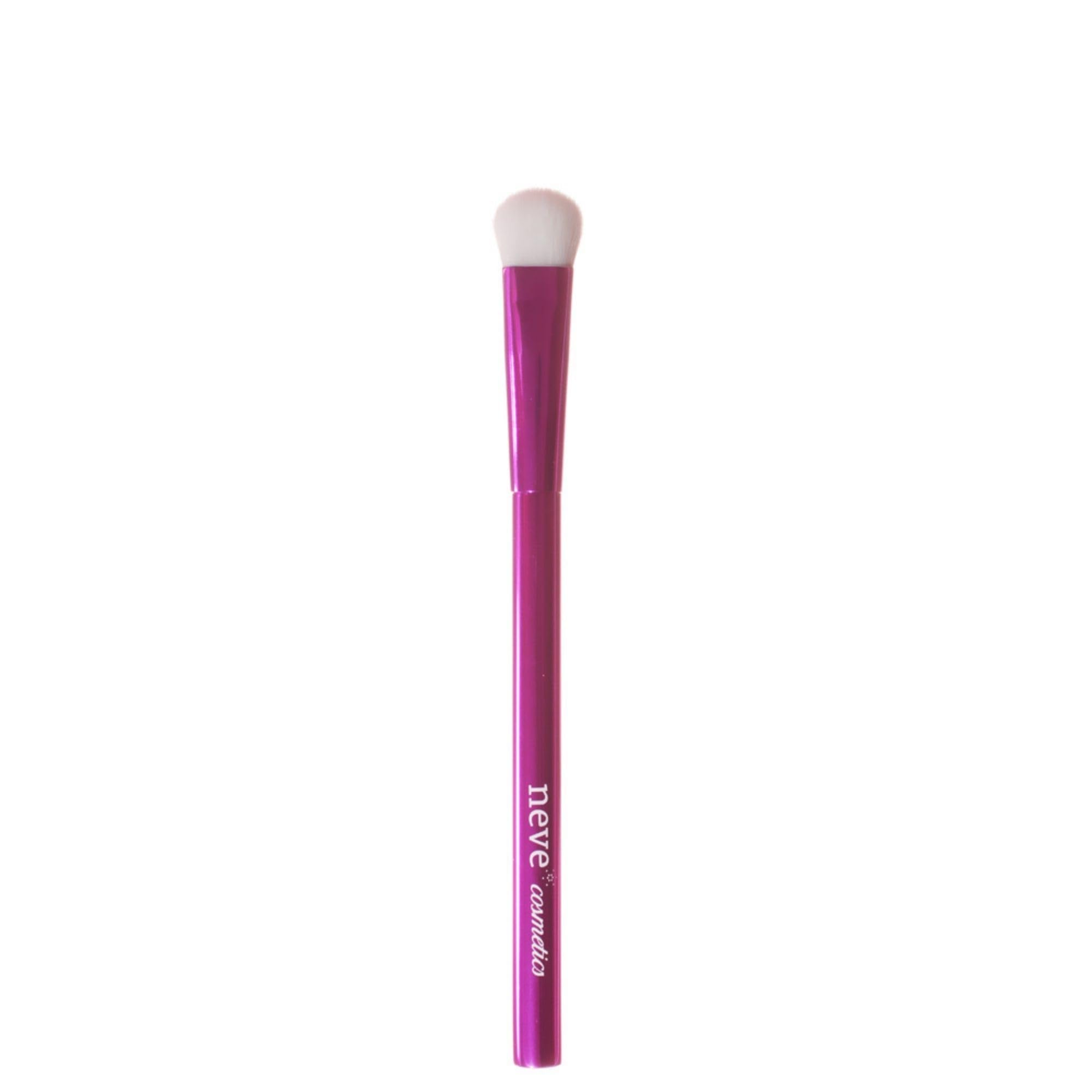 Neve Cosmetics Eye & Face Blending Brush Ideal for Concealer, Highlighter, Contour, and Eyeshadow | "Azalea Crease"