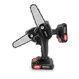 Einstellbare und komfortabel: die integrierte Führungsplatte die Wärme schnell abführen kann und ist sehr resistent gegen Verschmutzungen und Verschleiß. Das rutschfeste Griff-Design ist sehr angenehm zu halten. Die Kettensäge Schalter kann die Geschwindigkeit einzustellen in Abhängigkeit von der Intensität und kann die Schnittgeschwindigkeit entsprechend der Betriebsbedingungen erforderlich einzustellen ..