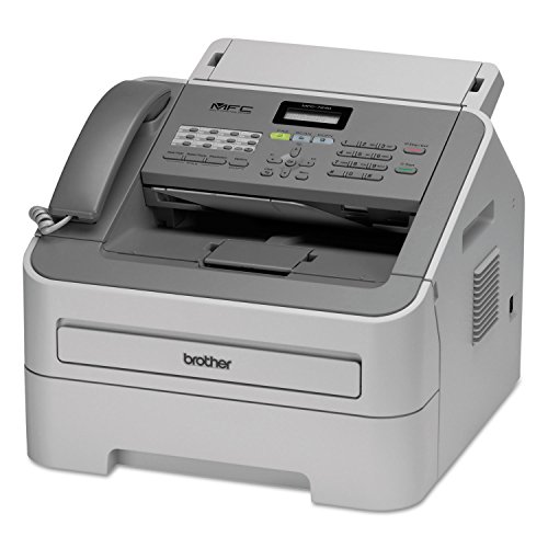 Image of Brother Printer MFC7240 Monochrome Printer with Scanner, Copier and Fax,Grey, 12.2 inch x 14.7 inch x 14.6 inch