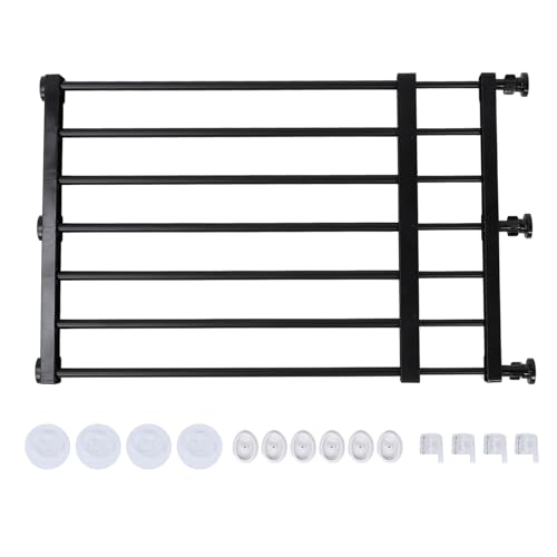 Barrière de Sécurité Extensible, Réglable pour Animaux, Installation Facile sur Portes...