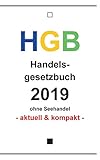 gesetzestext hgb pdf  HGB: Handelsgesetzbuch 2019 (Gesetzestexte)