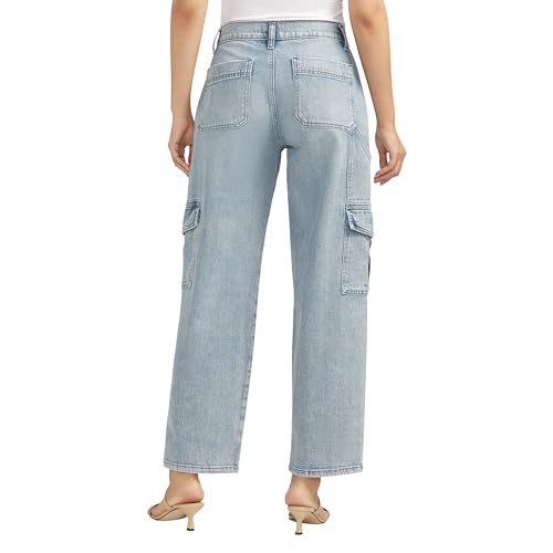 Silver Jeans Co. Women's Utility Cargo Jeans3