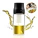 Produktbild COAWG 150ml Öl Sprayer,100% Food Safety BPA-Free Safe, Ölsprüher Flasche Olivenöl Sprüher Transparent Glas Oil Sprayer für Küche Kochen, Salat, BBQ, Pasta, Backen, Braten