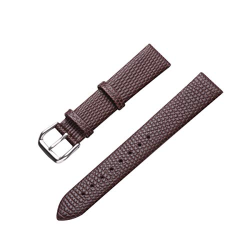 Gadpiparty 18mm Genuine Leather Watch Band Replacement Band for Fashion Stylish and Comfortable Wear Sweatproof