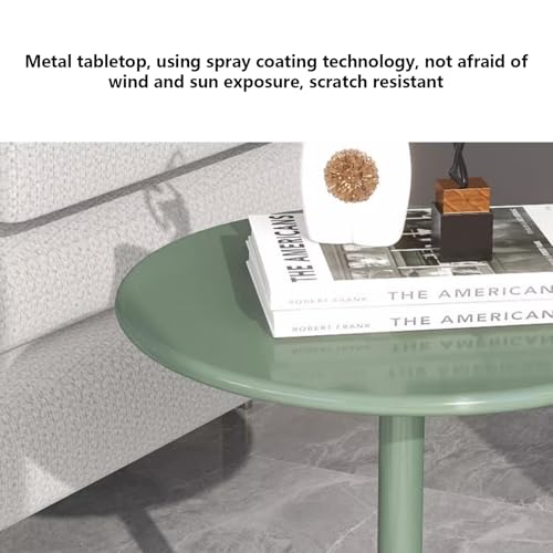 Petite table d'appoint légère JATIBOSH pour optimiser les petits espaces rétro - 5