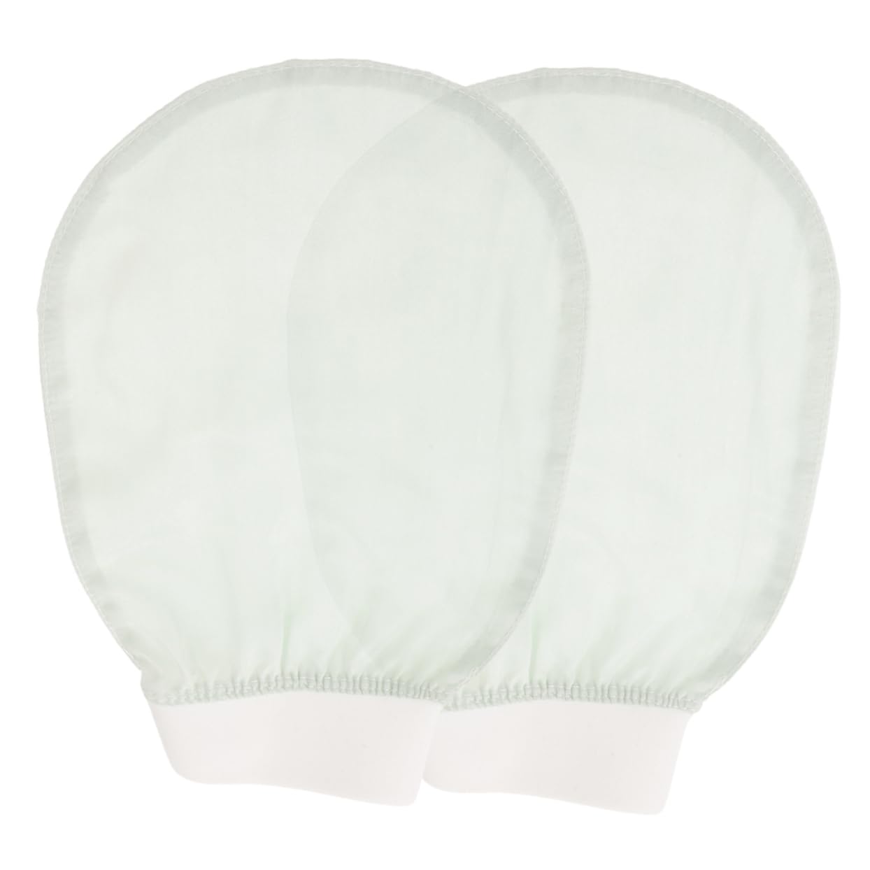 2piezas Toalla de Baño Exfoliante de Seda y Sedoso Guante Exfoliante Hogar y Viajes Guantes de Masaje Multifuncionales Baño Manoplas