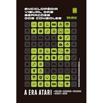 Capa do livro Enciclopédia Visual das Gerações dos Consoles - Segunda Geração: A Era Atari