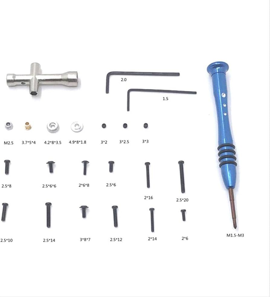 Amazon | LOL-FUN 【370点セット】RCカー用ネジ RCネジキット修理