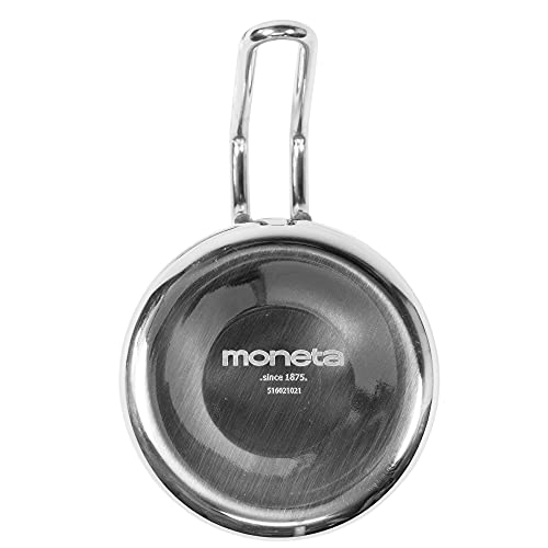 Moneta Allegro 150ml Stainless Steel Jug 0.2 Litre, Silver - Image 2