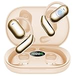 Boytond Ultra Open Ear Earbuds - Bone Conduction Headphones Wireless Bluetooth, Waterproof Deep Bass Earphones for Fitness and Running, Secure Fit for Small Ears, Sweat-Resistant for Workouts
