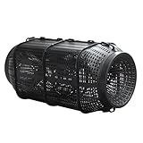 Fish Trap 20in Large Collapsible Fishing Trap Net with One Way Entry Auto Sink Design Ideal for Crawfish Minnow EEL Catfish