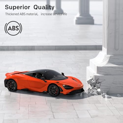 MIEBELY 1:12 Licensed McLaren 765LT RC Car 2.4G LED Toy for Kids Adults by MIEBELY - Used condition - Image 4