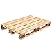 Propac Z-Palepal Pallet Epal Wood, 120 cm x 80cm x 14,4 cm