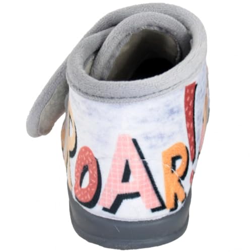 Chaussons fermés VulcaBicha Lion avec bande Velcro ajustable - 3
