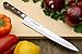 Yoshihiro VG10 16 Layer Hammered Damascus Stainless Steel Sujihiki Slicer Chefs Knife (9.5'' (240mm))