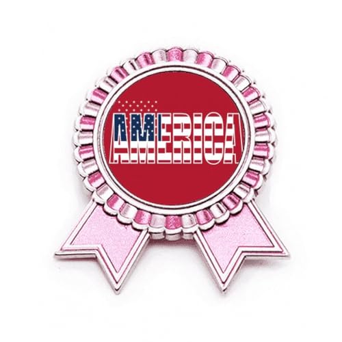 Broche drapeau pays rose M en métal pour sublimer vos vestes lors d'événements
