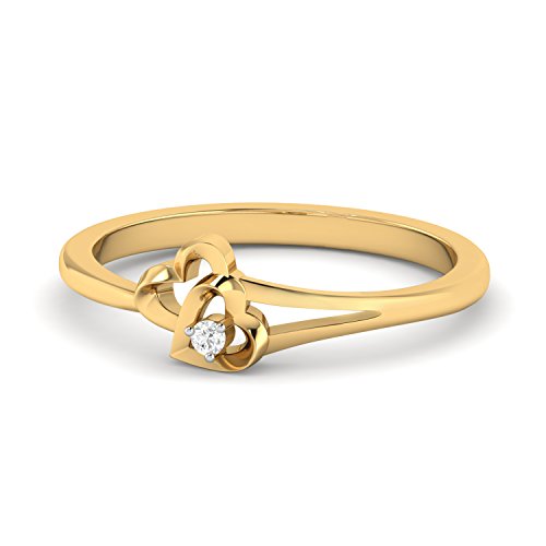Image of PC Jeweller The Drusilla 18KT Yellow Gold and Diamond Ring for Women