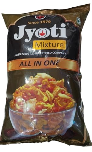 Image of Jyoti Mixture SPICY Namkeen 500G |Jyoti Mixture Cuttak FAMOUS Namkeen All time favourite | Ready to eat | Authentic Taste of Indian Flavour | Spicy & Savoury in Flavour |Evening Snacks | 500g (Spicy)