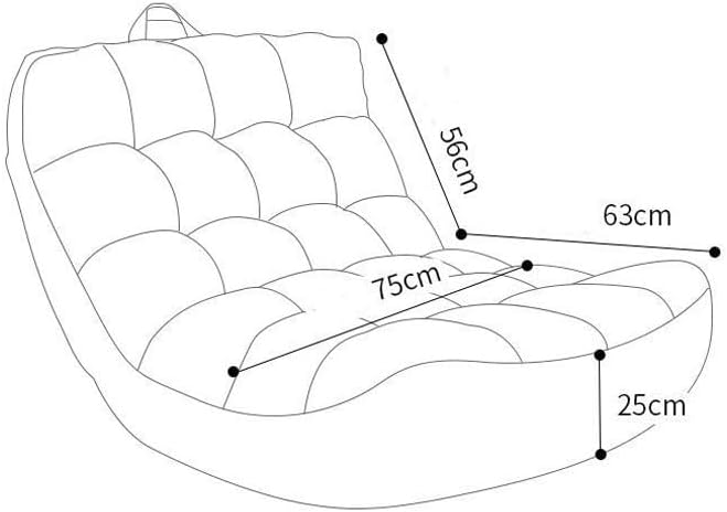 Lazy Sofa Can Lie In Bedroom Room Small Single Tatami Bean Bag Chair image 3