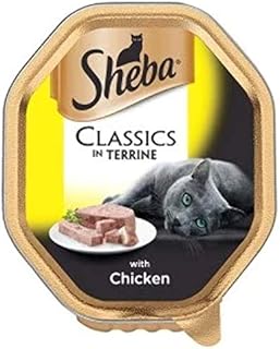 Sheba Classic in Terrine with Chicken Tray 22 x 85g.