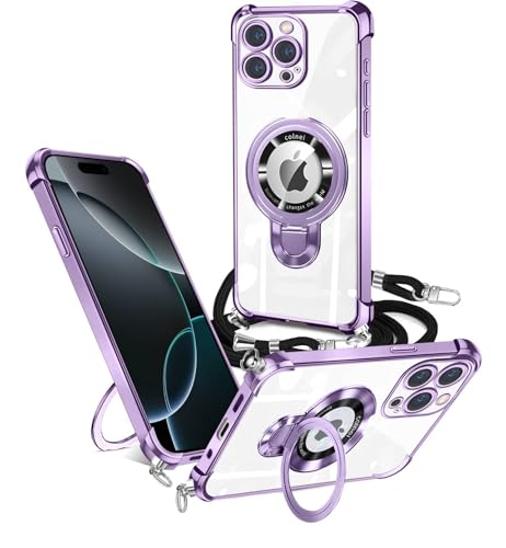 weiaoluo iPhone 16 pro max P[X NA lbN Ot V_[ MagSafeΉ ACtH16 pro maxP[X ϏՌ op[ tpu y^ 120x] }Olbg @\ Xgbvz[t 